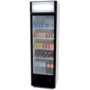 Armario Expositor Refrigerado 360 litros Puerta de Vidrio de 580 x610 x1980h mm PEKIN CS360B