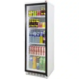 Armario Expositor Refrigerado 400 litros Puerta de Vidrio de 620 x665 x1850h mm CORDOBA RV300