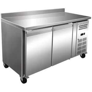 Mesa Refrigerada Snack Acero Inoxidable 2 Puertas 1360x600x960h mm PEKIN SNACK2200TN