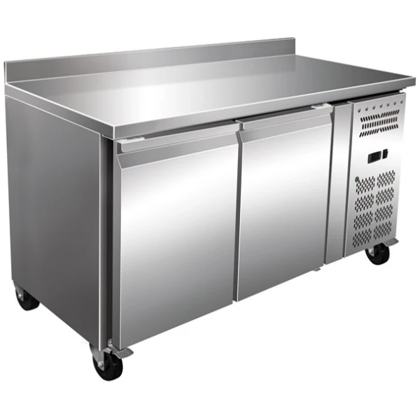 Mesa Refrigerada Snack Acero Inoxidable 2 Puertas 1360x600x960h mm PEKIN SNACK2200TN