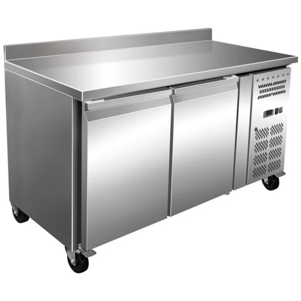 Mesa Congelados Snack Acero Inoxidable 2 Puertas 1360x600x960h mm PEKIN SNACK2200BT