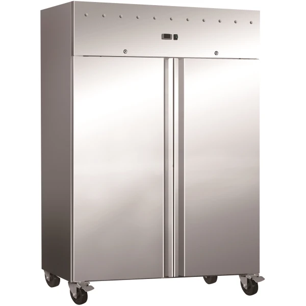 Armario Refrigerado Snack Acero Inoxidable 2 Puertas 1000 litros 1340x700x2010h mm PEKIN SNACK800TNV