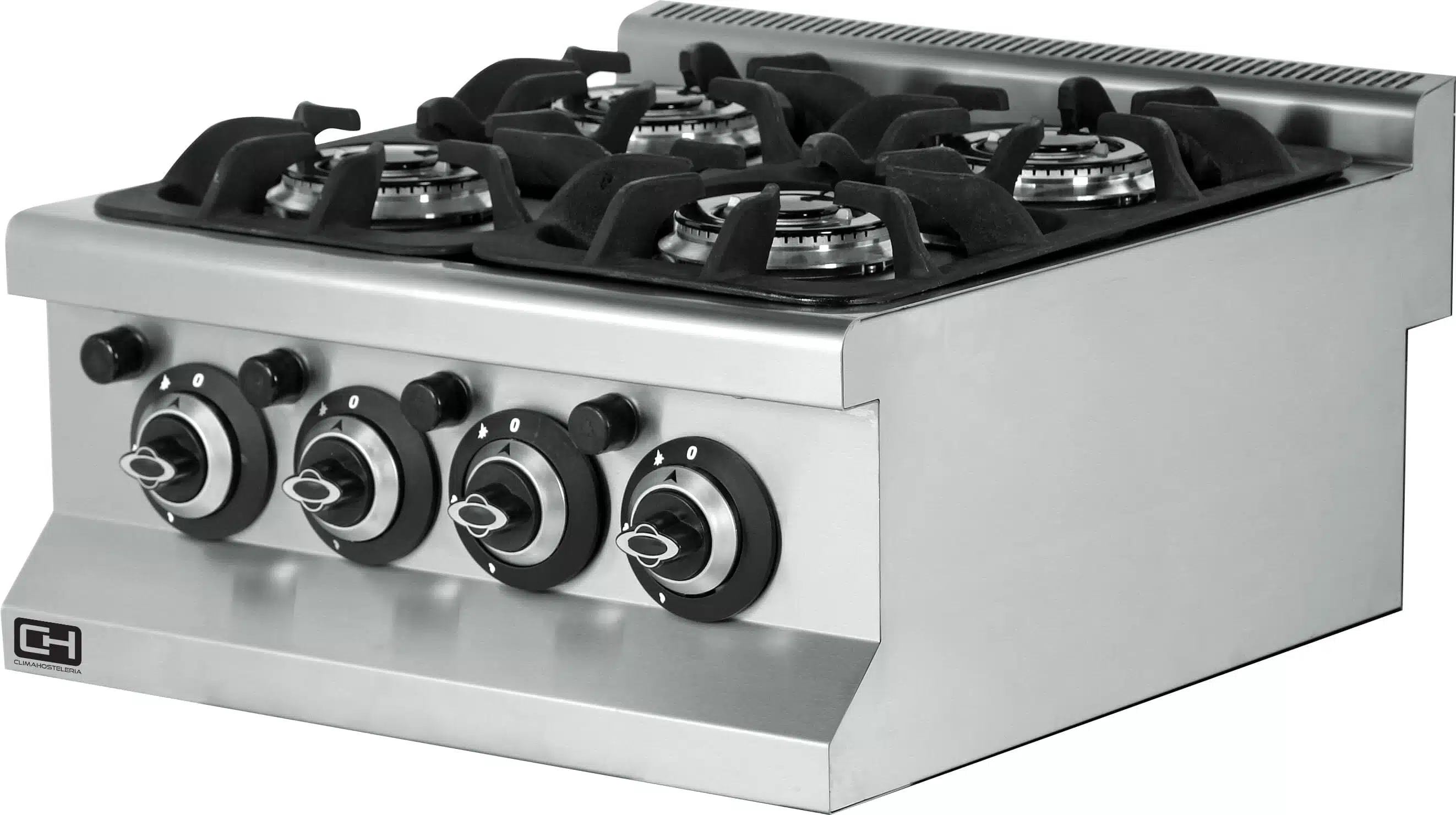 Cocina a gas sobremesa 4 fuegos 4x3