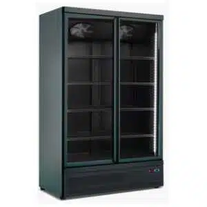 ARMARIO EXPOSITOR 2 PUERTA NEGRO BLG1250-2M