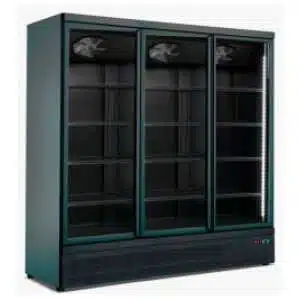 ARMARIO EXPOSITOR 3 PUERTA NEGRO BLG1880-3M