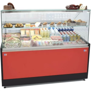 Vitrina Refrigerada Expositora de 1 metro Fondo 973 mm Frío Estático Línea CORDOBA VRE-100