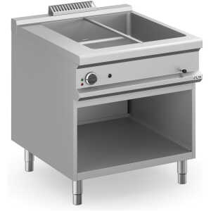 Baño María Eléctrico 1 Cuba GN8/3  (sin cestas)  con Mueble MBME98A MAGISTRA PLUS 900