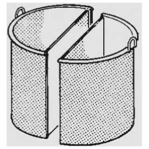 Cesta Partida 50 Litros para colar la pasta B700007 MAGISTRA PLUS 700
