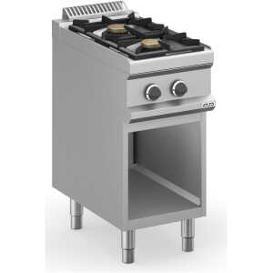 Cocina a gas 2 fuegos 2x5