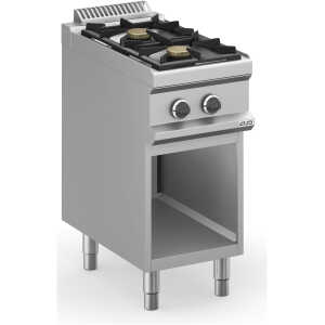 Cocina a gas 2 fuegos 2x7 Kw con Mueble MFB74AXL MAGISTRA PLUS 700