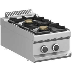 Cocina a gas 2 fuegos 2x7 Kw Sobremesa MFB74TXL MAGISTRA PLUS 700