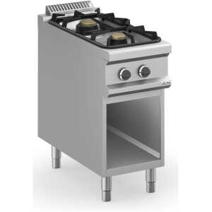 Cocina a gas 2 fuegos 7+11 Kw con Mueble MFB94AXL MAGISTRA PLUS 900
