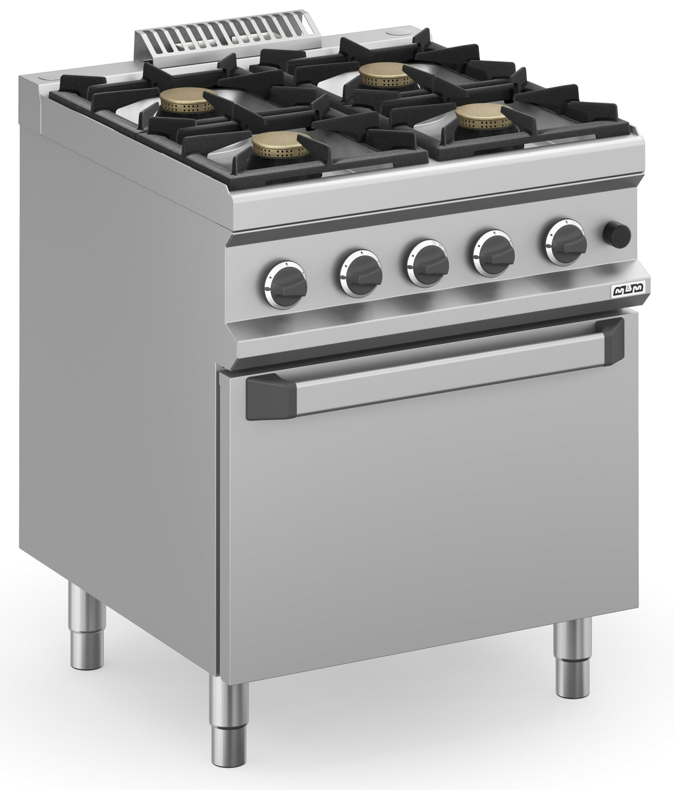 Cocina a gas 4 fuegos 4x5