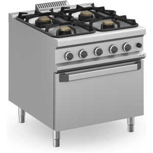 Cocina a gas 4 fuegos 4x5