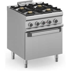 Cocina a gas 4 fuegos 4x5