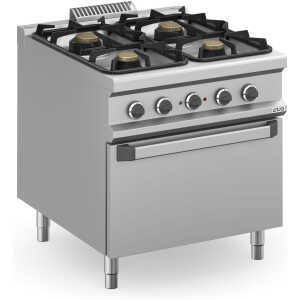 Cocina a gas 4 fuegos 4x5