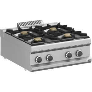 Cocina a gas 4 fuegos 4x7 Kw Sobremesa MFB77TXL MAGISTRA PLUS 700