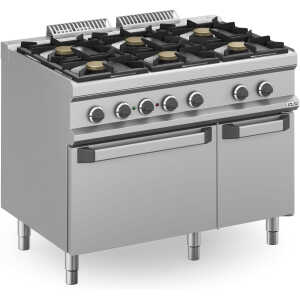 Cocina a gas 6 fuegos 6x5