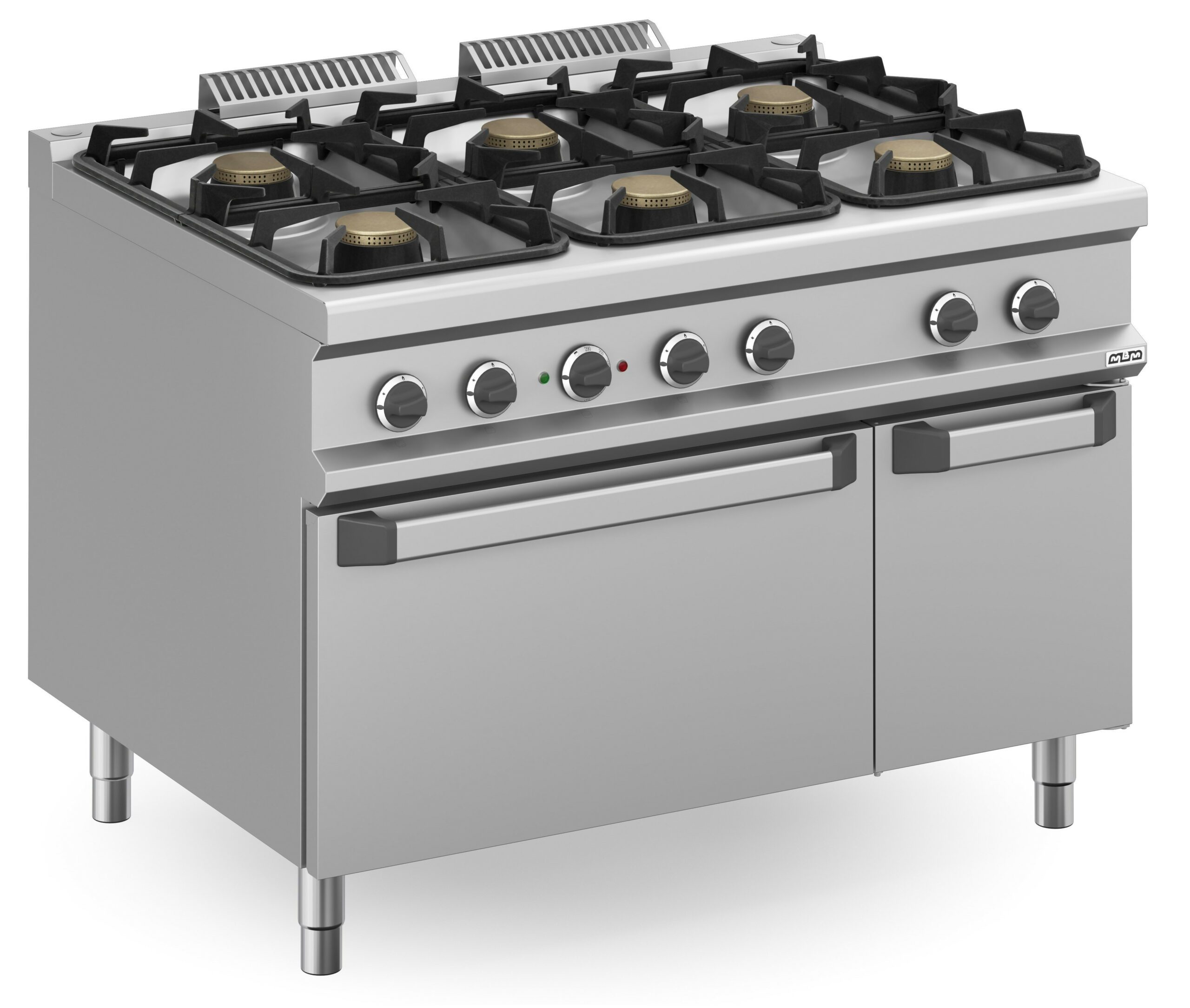 Cocina a gas 6 fuegos 6x5