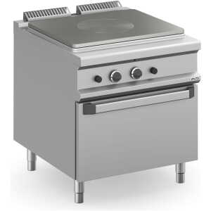 Cocina de Plancha Radiante a Gas 80 cm con Horno a Gas MTPG98FG MAGISTRA PLUS 900