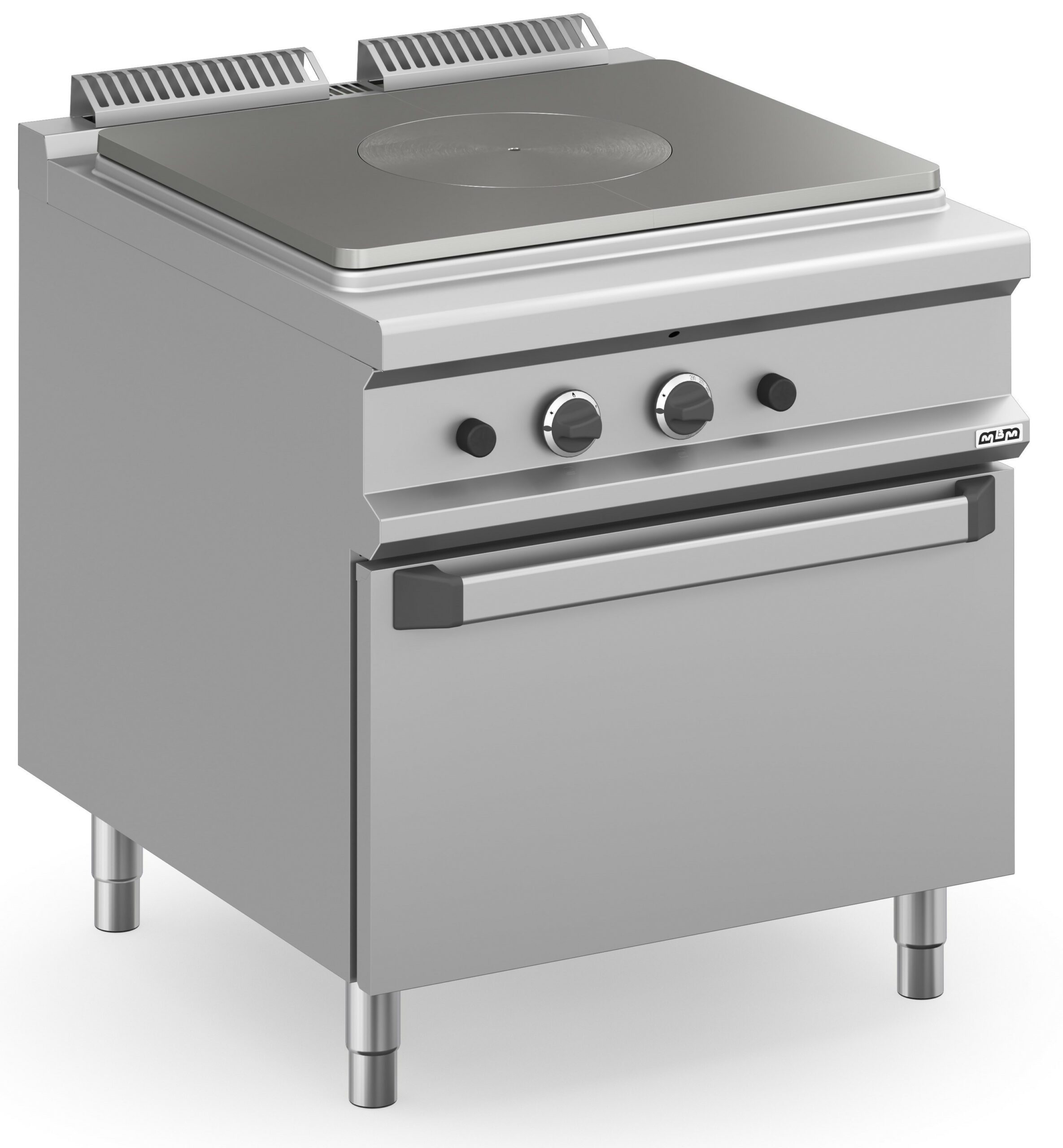 Cocina de Plancha Radiante a Gas 80 cm con Horno a Gas MTPG98FG MAGISTRA PLUS 900