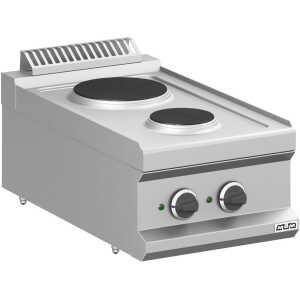 Cocina Eléctrica 2 zonas Redondas Sobremesa MPR74T MAGISTRA PLUS 700