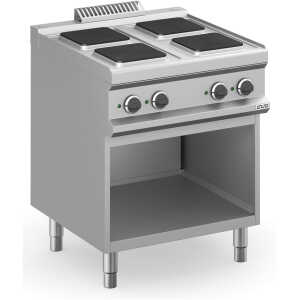 Cocina Eléctrica 4 zonas Cuadradas con Mueble MPQ77A MAGISTRA PLUS 700