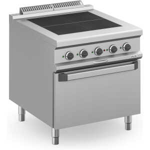 Cocina Eléctrica 4 zonas Cuadradas Rebajadas con Horno Eléctrico MPQR98FE MAGISTRA PLUS 900