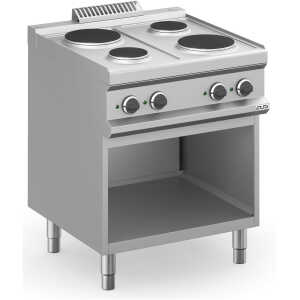 Cocina Eléctrica 4 zonas Redondas con Mueble MPR77A MAGISTRA PLUS 700