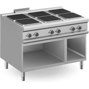 Cocina Eléctrica 6 zonas Cuadradas con Mueble MPQ912A MAGISTRA PLUS 900