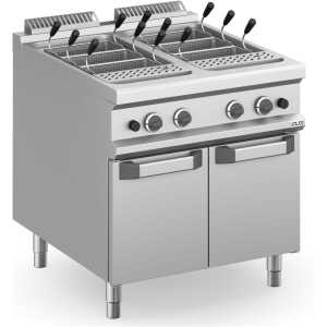 Cuecepastas a Gas 2 cubas 40 Litros (sin cestas) 26