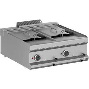 Freidora Eléctrica Sobremesa 2 cubaS 12+12 Litros 18 kW MFRE77T MAGISTRA PLUS 700