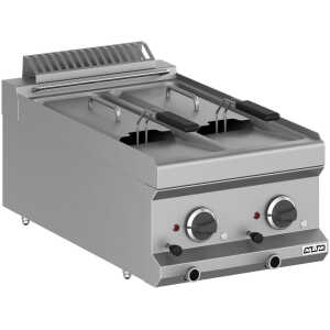 Freidora Eléctrica Sobremesa 2 cubas 7 Litros 10