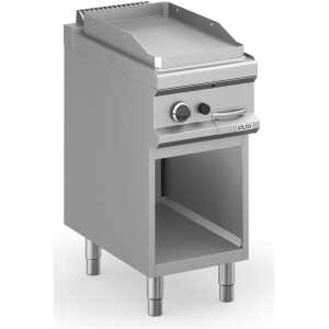 Frytop a gas 40 cm Placa Lisa Acero Rectificado con Mueble MFTG74AL MAGISTRA PLUS 700