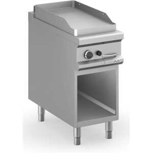 Frytop a gas 40 cm Placa Lisa Acero Rectificado con Mueble MFTG94AL MAGISTRA PLUS 900