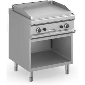 Frytop a gas 70 cm Placa Lisa Acero Rectificado con Mueble MFTG77AL MAGISTRA PLUS 700
