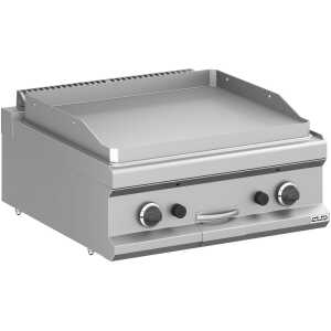 Frytop a gas 70 cm Placa Lisa Acero Rectificado Sobremesa MFTG77TL MAGISTRA PLUS 700