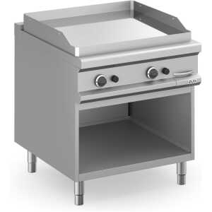 Frytop a gas 80 cm Placa Lisa Cromo Duro con Mueble MFTG98ALC MAGISTRA PLUS 900