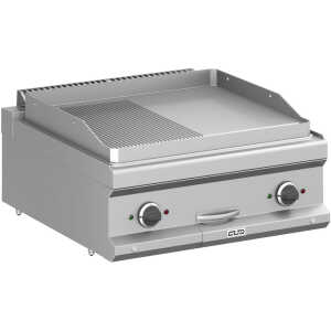 Frytop Eléctrico 70 cm Placa Ranurada Acero Rectificado Sobremesa MFTE77TR MAGISTRA PLUS 700