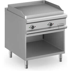 Frytop Eléctrico 80 cm Placa Ranurada Acero Rectificado con Mueble MFTE98AR MAGISTRA PLUS 900