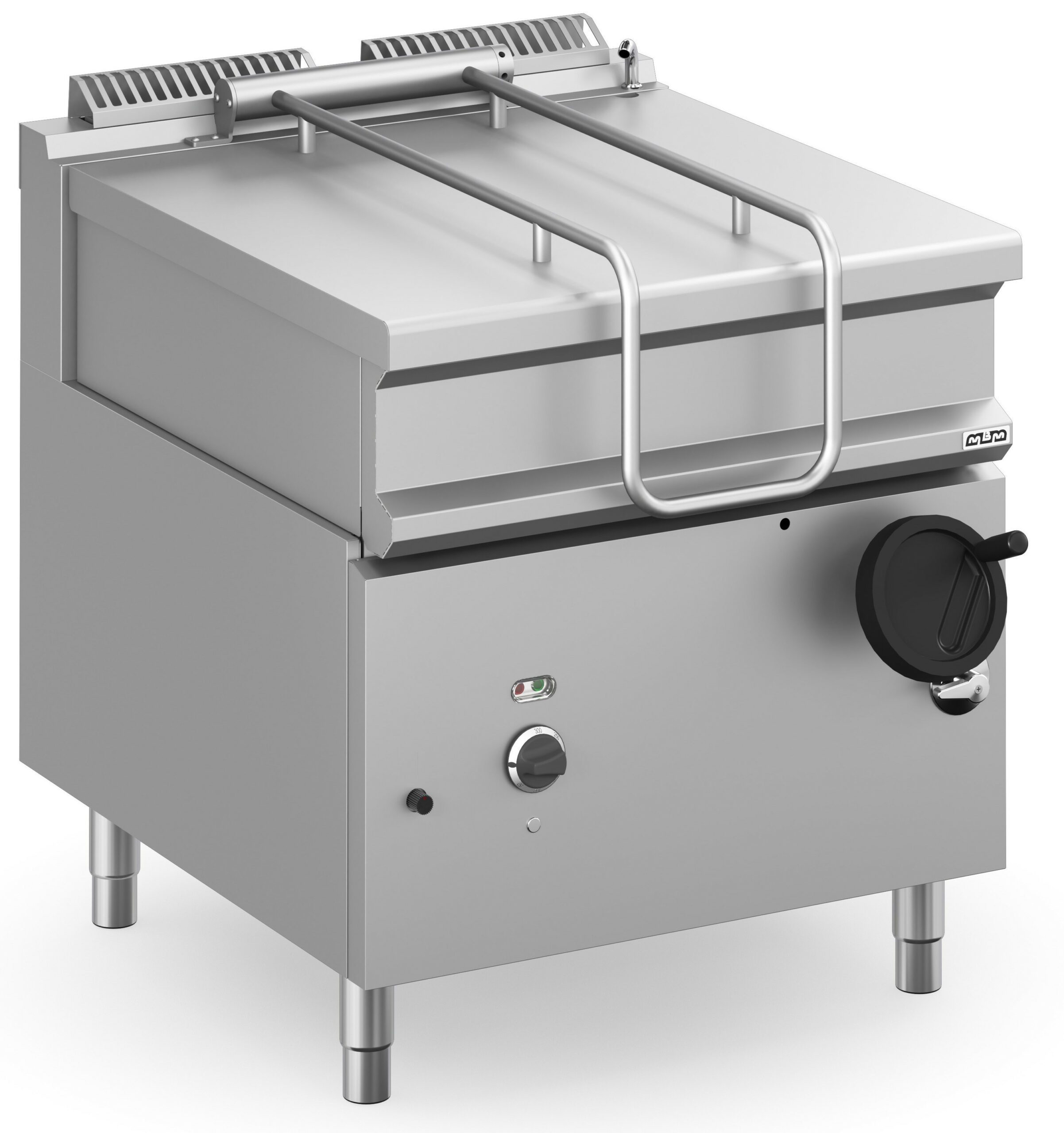 Sartén Basculante a Gas 80 Litros Cuba en Acero Inoxidable MBRG98A MAGISTRA PLUS 900