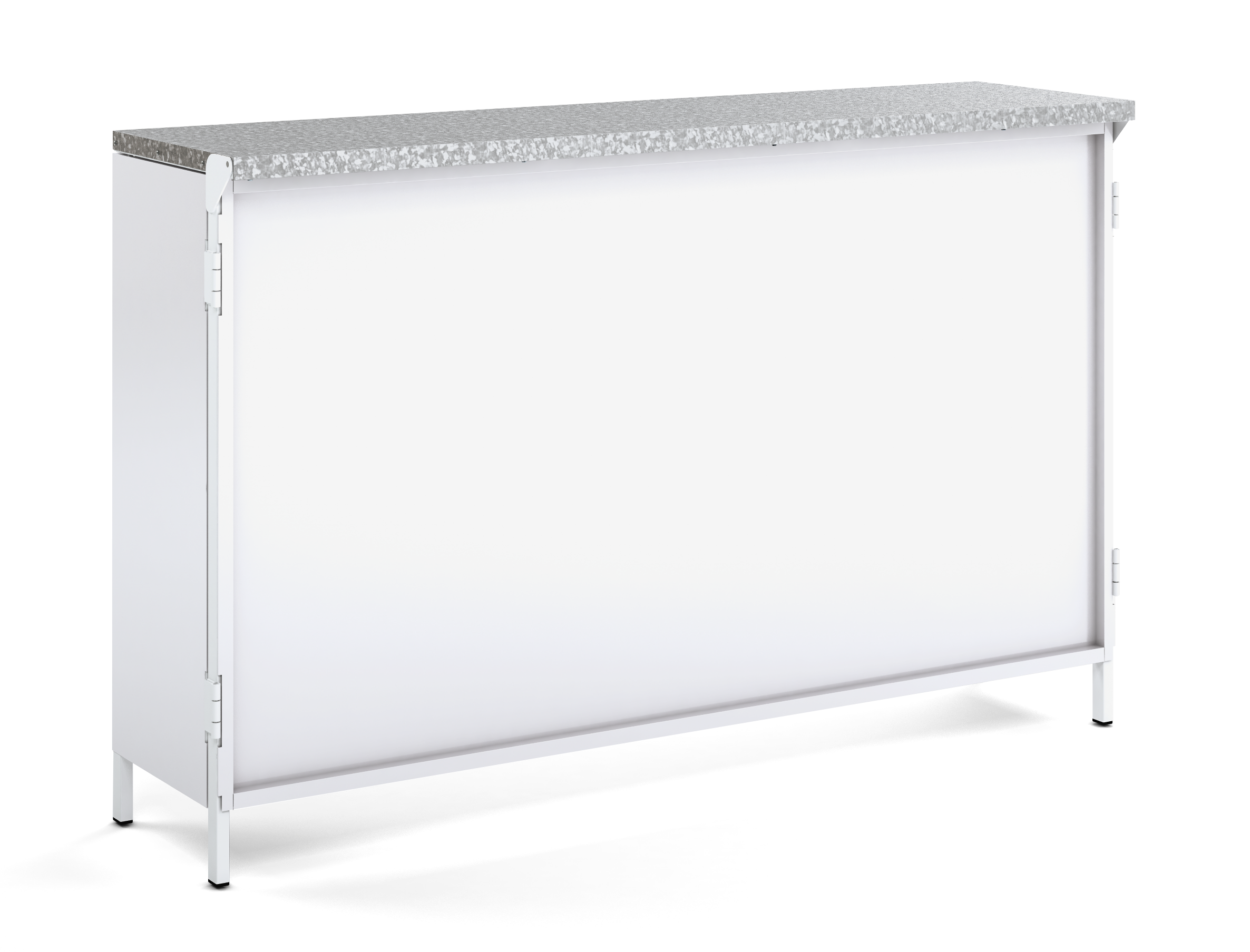 Mostrador de Barra Plegable 1604x426x1031h mm Línea CORDOBA MBP-160