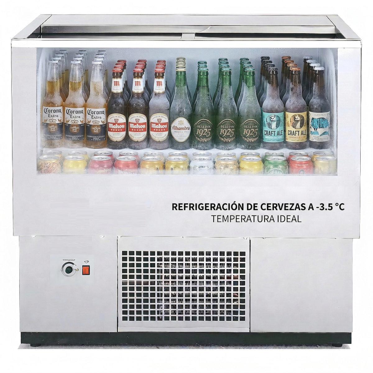 Botellero Refrigerado SubCero 1 metro Línea CORDOBA BR-100SZ