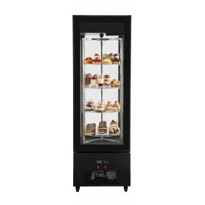 Armario Refrigerado Ventilado Total 4 Caras de Cristal  con 4 estantes GIRATORIOS 650X665X2005h mm Línea PEKIN XC-440X