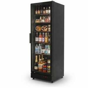 Armario Expositor Refrigerado 395 litros color Negro Línea  PEKIN CS395B